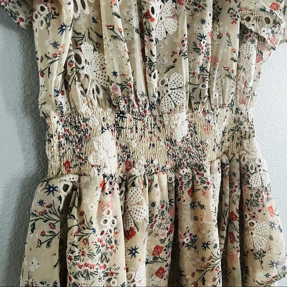 TULAROSA Floral Print Mini Dress - XS - Picture 2 of 8